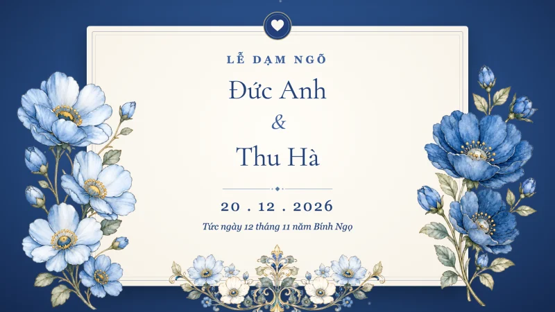 Mẫu video dạm ngõ Thuỷ tinh lam của ZenMotion