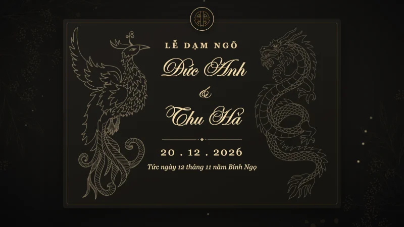 Mẫu video dạm ngõ Long phụng huyền của ZenMotion