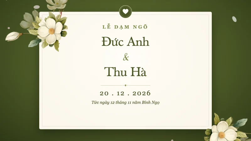 Mẫu video dạm ngõ Mai lan của ZenMotion