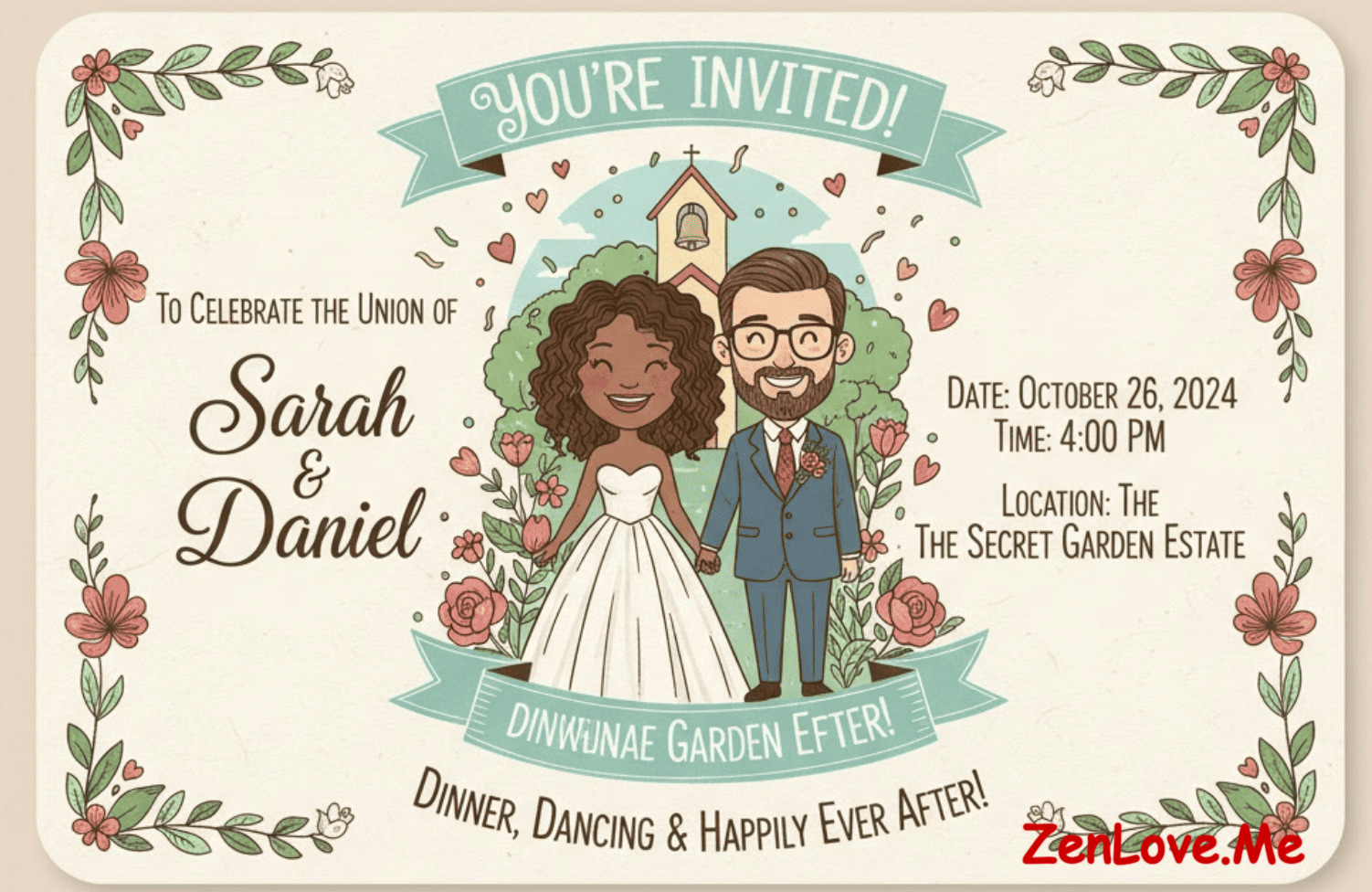 10 ý tưởng thiết kế thiệp cưới sáng tạo và độc đáo