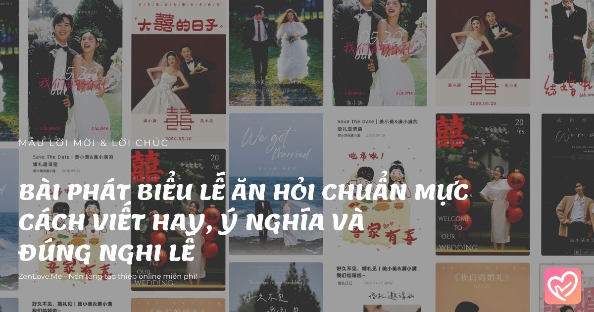 Bài Phát Biểu Lễ Ăn Hỏi Chuẩn Mực – Cách Viết Hay, Ý Nghĩa và Đúng Nghi Lễ