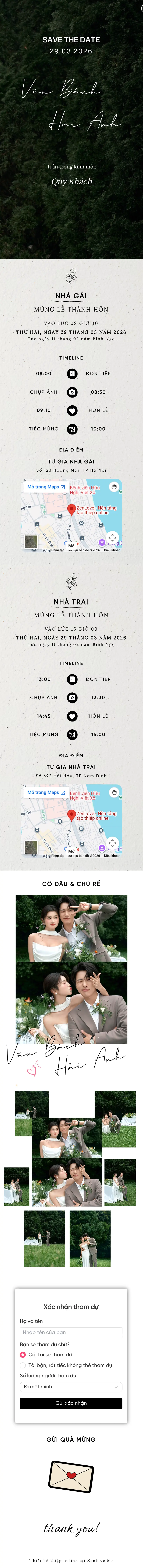 Thiệp cưới online miễn phí - Thiệp Cưới 72 Pre | Zenlove