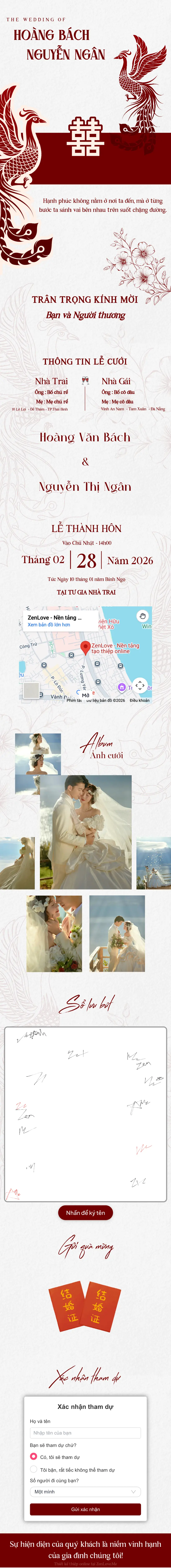 Thiệp cưới online miễn phí - Thiệp Cưới 63 Pre | Zenlove