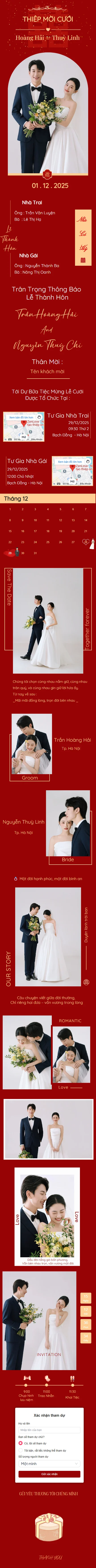 Thiệp cưới online miễn phí - Thiệp Cưới 40 Pre | Zenlove