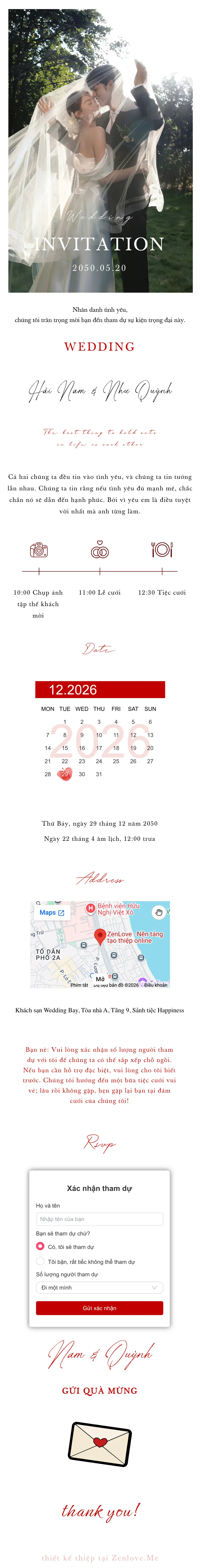 Thiệp cưới online miễn phí - Thiệp Cưới 86 Pre | Zenlove