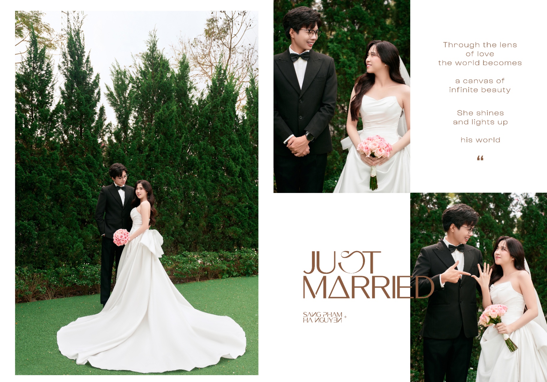 Thiệp cưới online Sang & Ha Wedding từ Zenlove